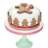 Gingerbread Men Cake 