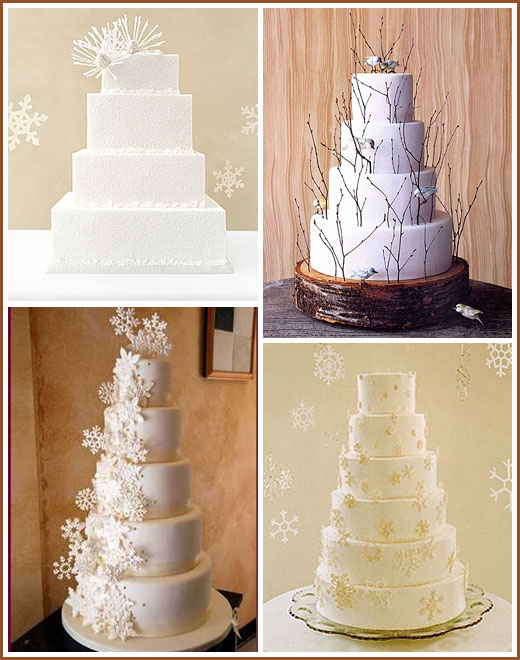 Snowflake Cakes Snowflake Cakes