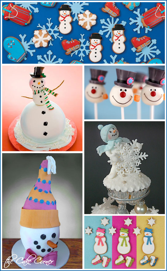 Snowman Cakes Snowman Cakes