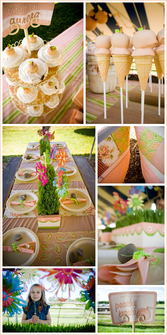 Peaches & Cream Birthday Party