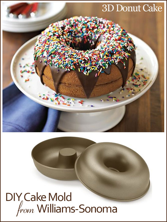 3D Donut Cake by Williams-Sonoma