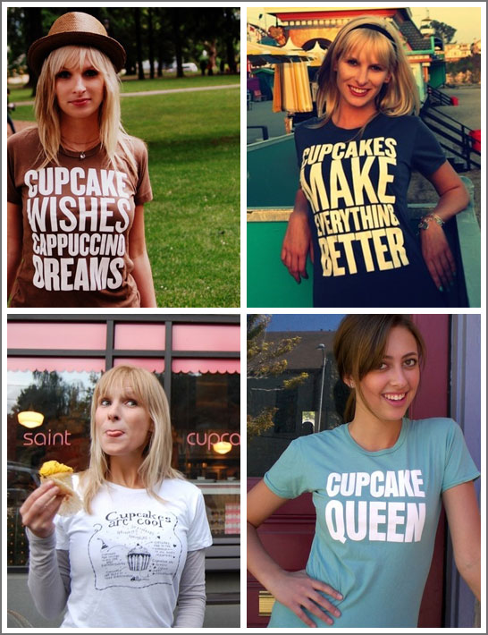 Cupcake Inspired T-Shirts
