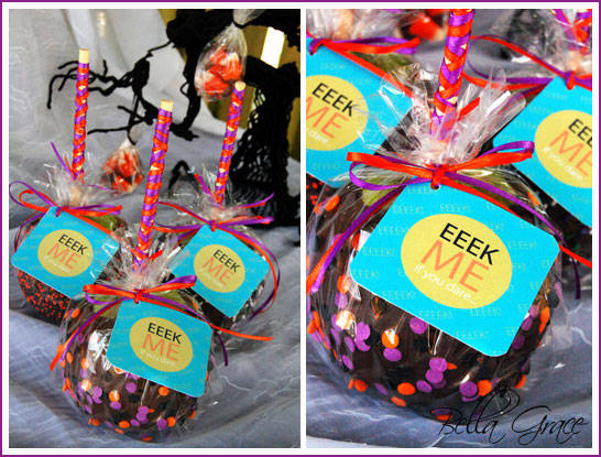 Halloween Candy Apples