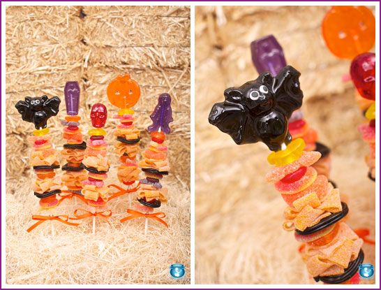 Halloween Candy Kabobs