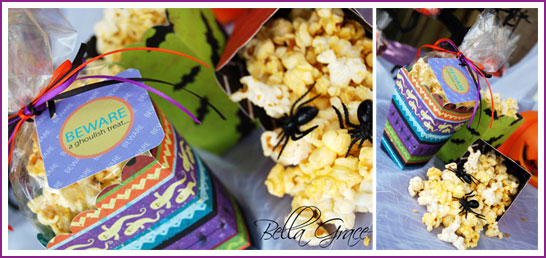 Halloween Popcorn Favors