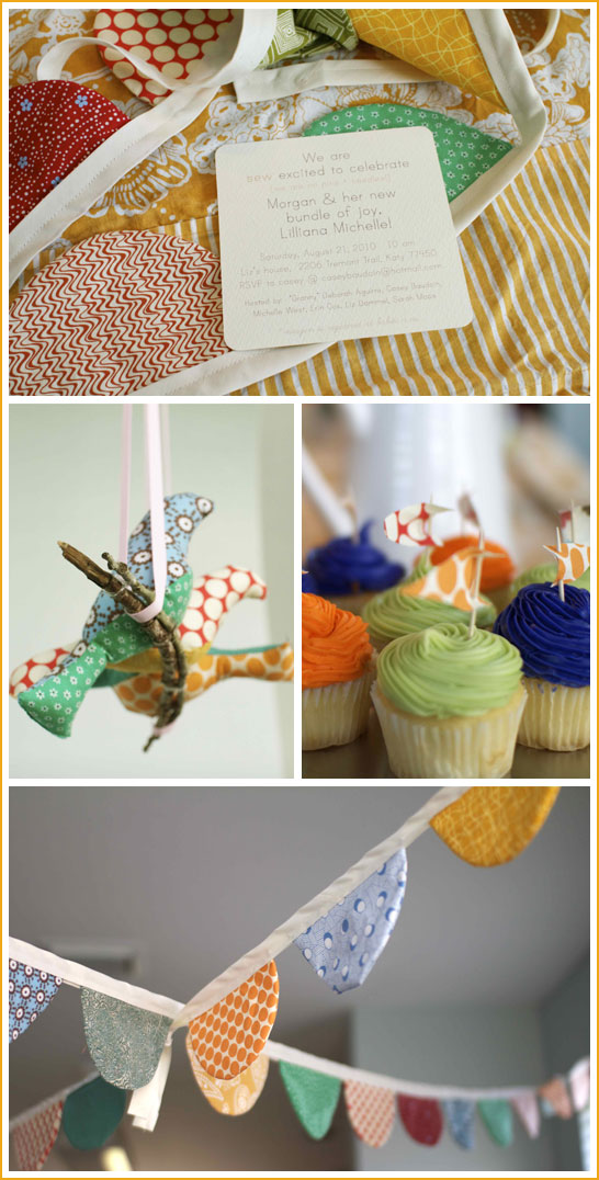 Sewing Themed Baby Shower