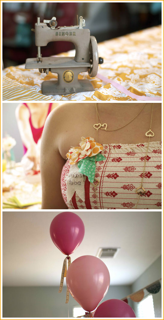 Sewing Themed Baby Shower