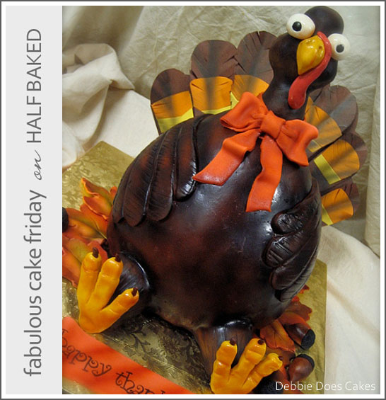 3D Turkey Cake 3D Turkey Cake