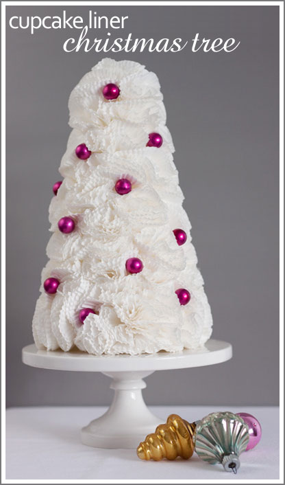 Cupcake Liner Christmas Tree Cupcake Liner Christmas Tree
