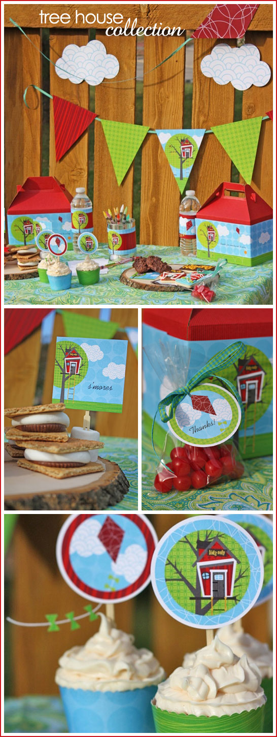Tree House Birthday Collection by Celebration Shoppe