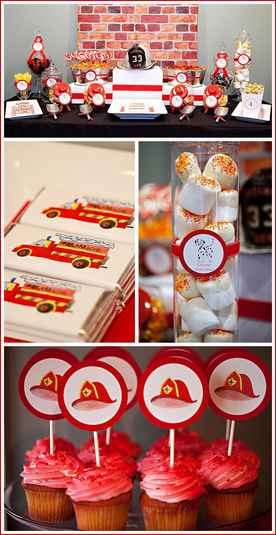 Firetruck Birthday