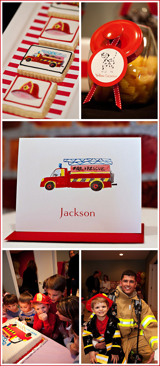 Firetruck Birthday