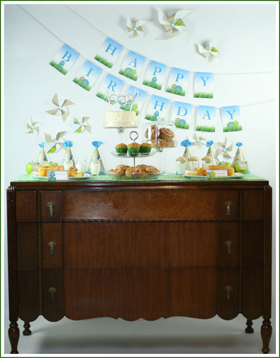 Snakes & Snails Dessert Table