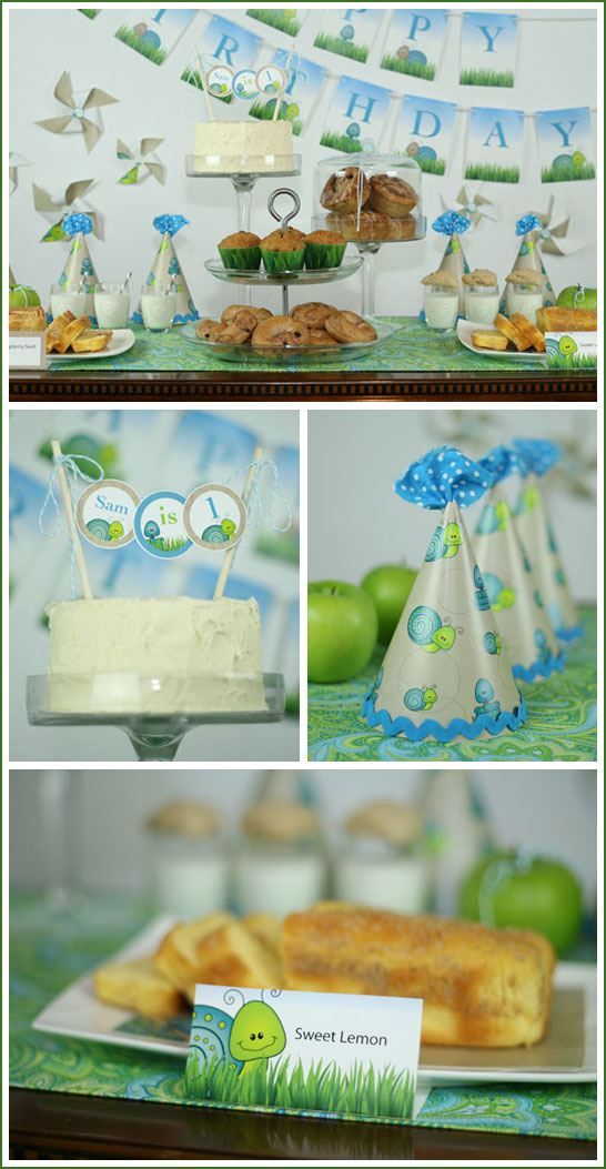 Snakes & Snails Dessert Table