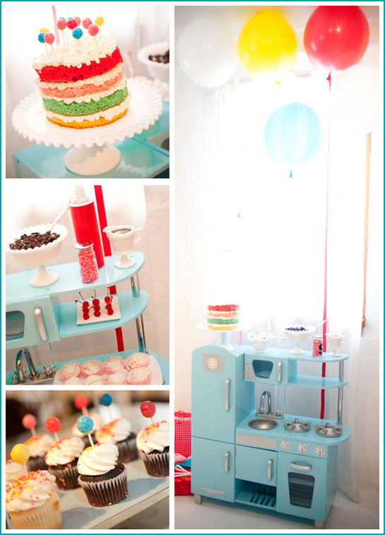 Vintage Balloon Birthday Party