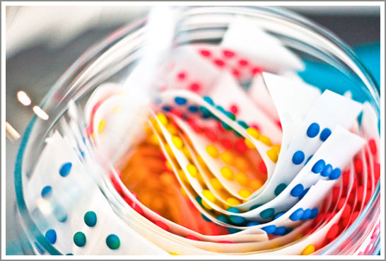 Candy Button Party Inspiration