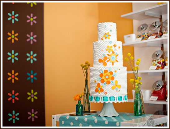 Retro Candy Shop Cake