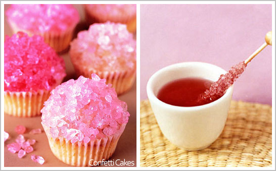 Rock Candy Cupcakes by Elisa Strauss
