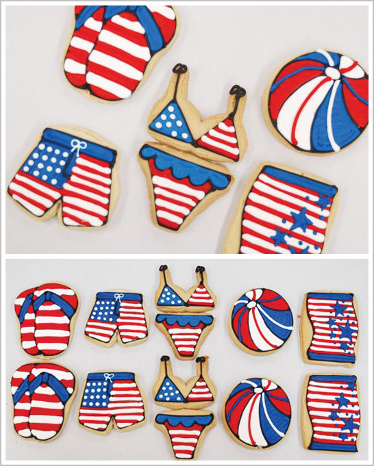 4th of July Cookies by Bundle of Cookies 4th of July Cookies by Bundle of Cookies