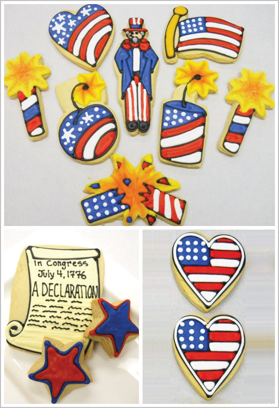4th of July Cookies by Bundle of Cookies 4th of July Cookies by Bundle of Cookies