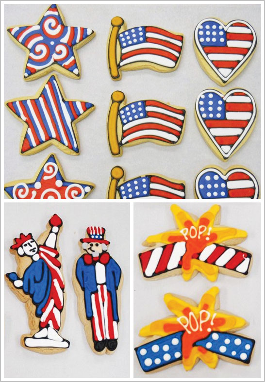 4th of July Cookies by Bundle of Cookies 4th of July Cookies by Bundle of Cookies