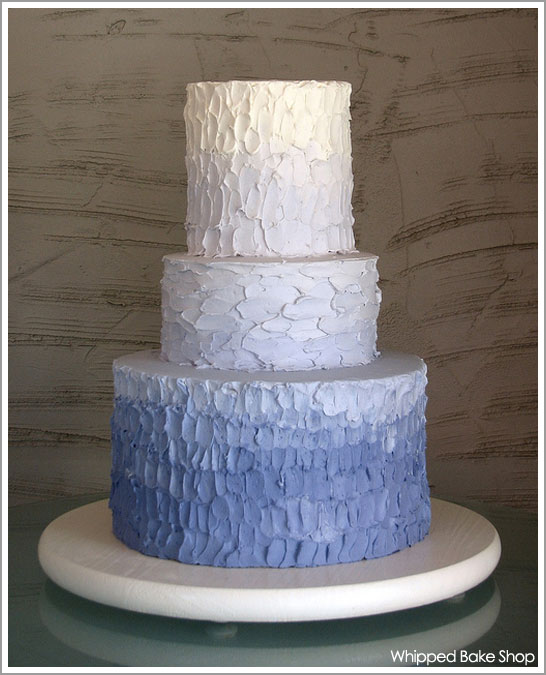 Ombre Cake by Whipped Bake Shop Ombre Cake by Whipped Bake Shop