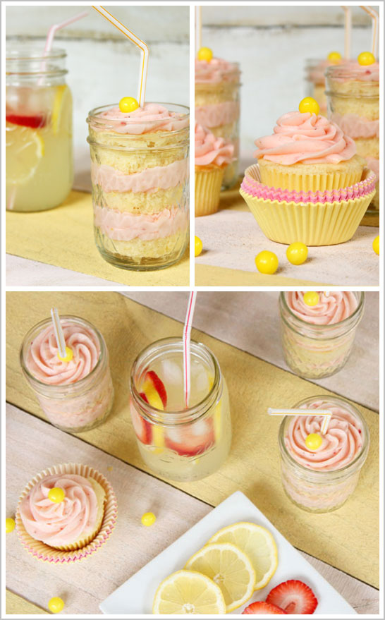 Strawberry Lemonade Cupcake Recipe Strawberry Lemonade Cupcake Recipe