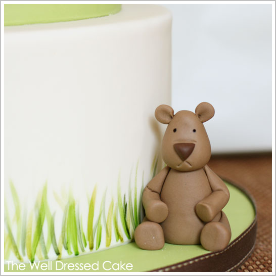 Woodland Baby Shower Cake by The Well Dressed Cake Woodland Baby Shower Cake by The Well Dressed Cake