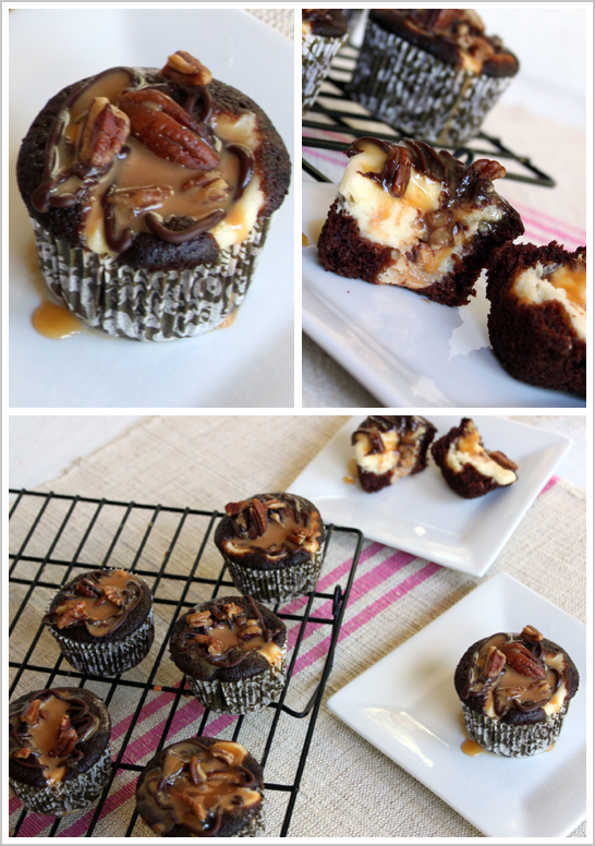 Chocolate Cheesecake Turtle Cupcake Recipe Chocolate Cheesecake Turtle Cupcake Recipe
