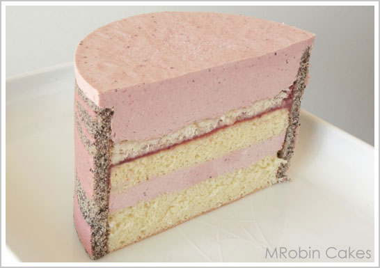 Graphic Art Entremet Cake by MRobin Cakes