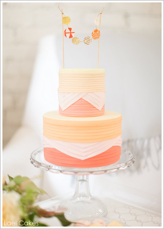 Peaches & Cream Cake Trio Peaches & Cream Cake Trio