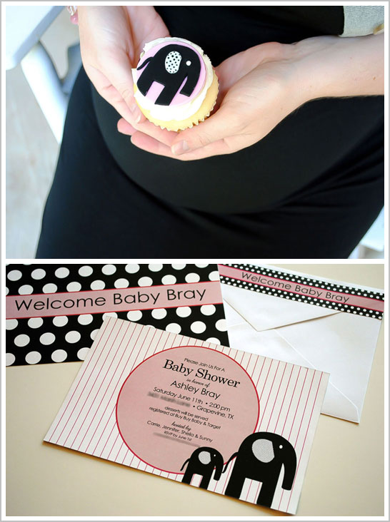 Modern Elephant Baby Shower Modern Elephant Baby Shower