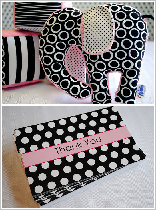 Modern Elephant Baby Shower Modern Elephant Baby Shower