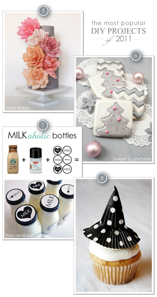 2011 Top DIY Projects on Half Baked - The Cake Blog
