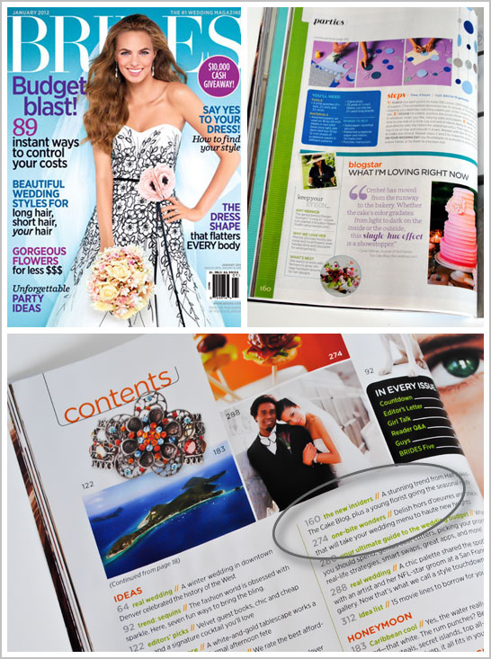 BRIDES Magazine - Blog Star Feature BRIDES Magazine - Blog Star Feature
