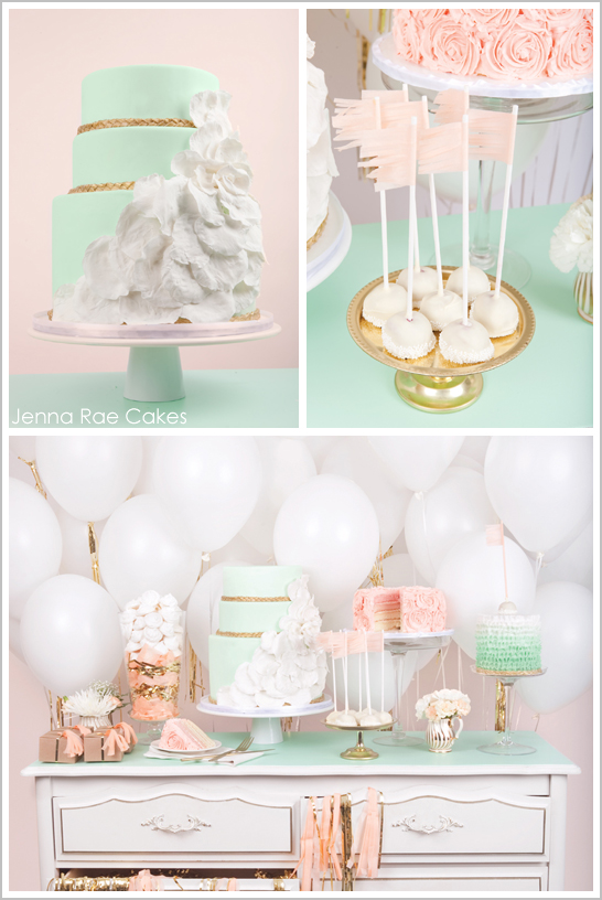 Peach Birthday Dessert Table Peach Birthday Dessert Table
