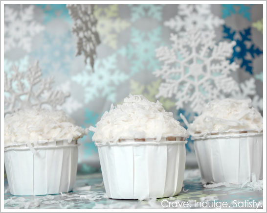 Italian Cream Snowball Cupcake Italian Cream Snowball Cupcake