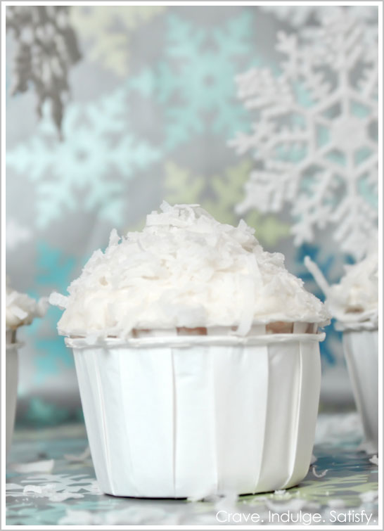 Italian Cream Snowball Cupcake Italian Cream Snowball Cupcake