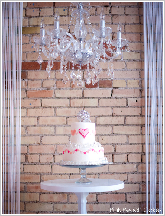 Valentine's Day Heart Cake Valentine's Day Heart Cake