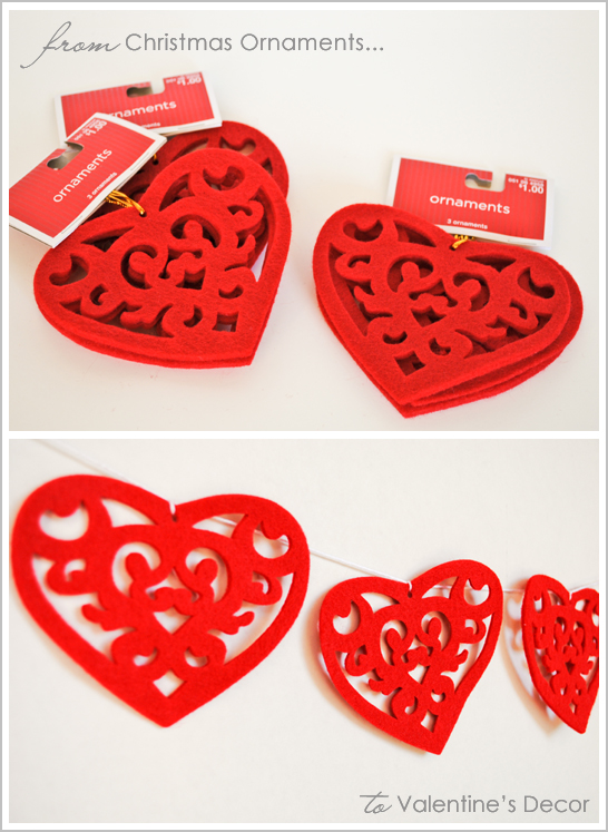 Valentine's Felt Heart Garland DIY Valentine's Felt Heart Garland DIY