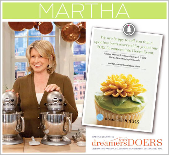 Martha Stewart Dreamers Event 2012