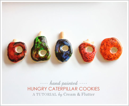 Hungry Catepillar Cookie DIY Hungry Catepillar Cookie DIY