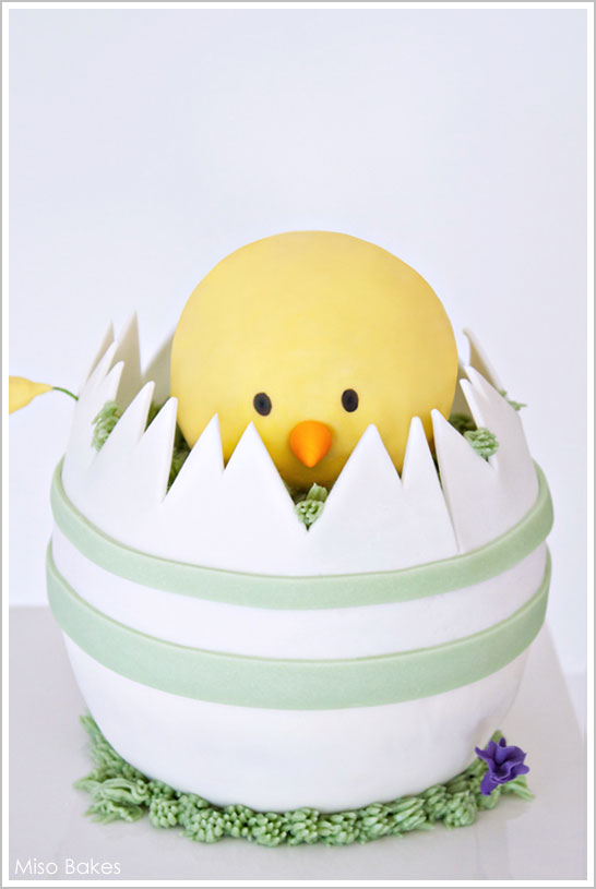 Spring Chick - Mini Easter Cake DIY Spring Chick - Mini Easter Cake DIY