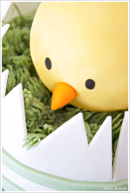 Spring Chick - Mini Easter Cake DIY Spring Chick - Mini Easter Cake DIY