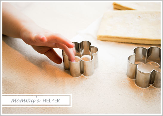 Puff Pastry Flowers for Mother's Day